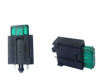 小號(hào)汽車(chē)插片保險(xiǎn)絲座，PCB安裝小號(hào)汽車(chē)插片保險(xiǎn)絲座，F(xiàn)KY-0297